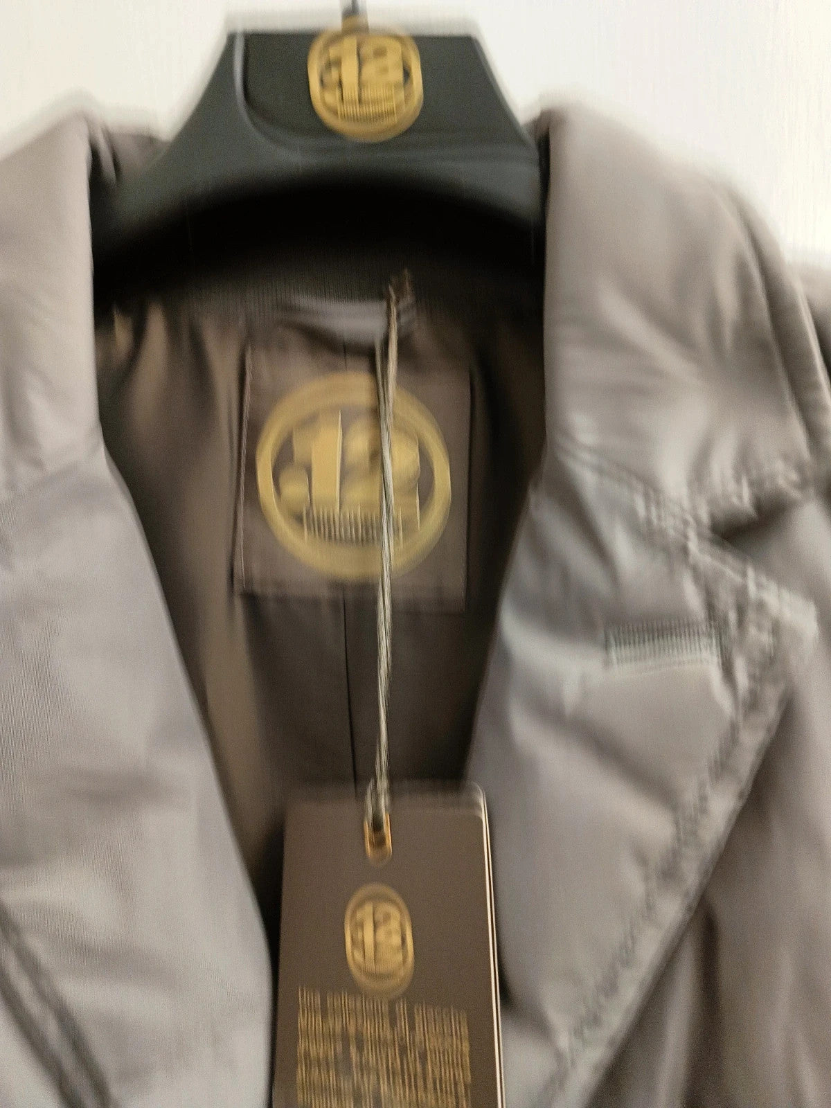 Punto 12 Piumino invernale uomo  elegante lungo grigio nuovo