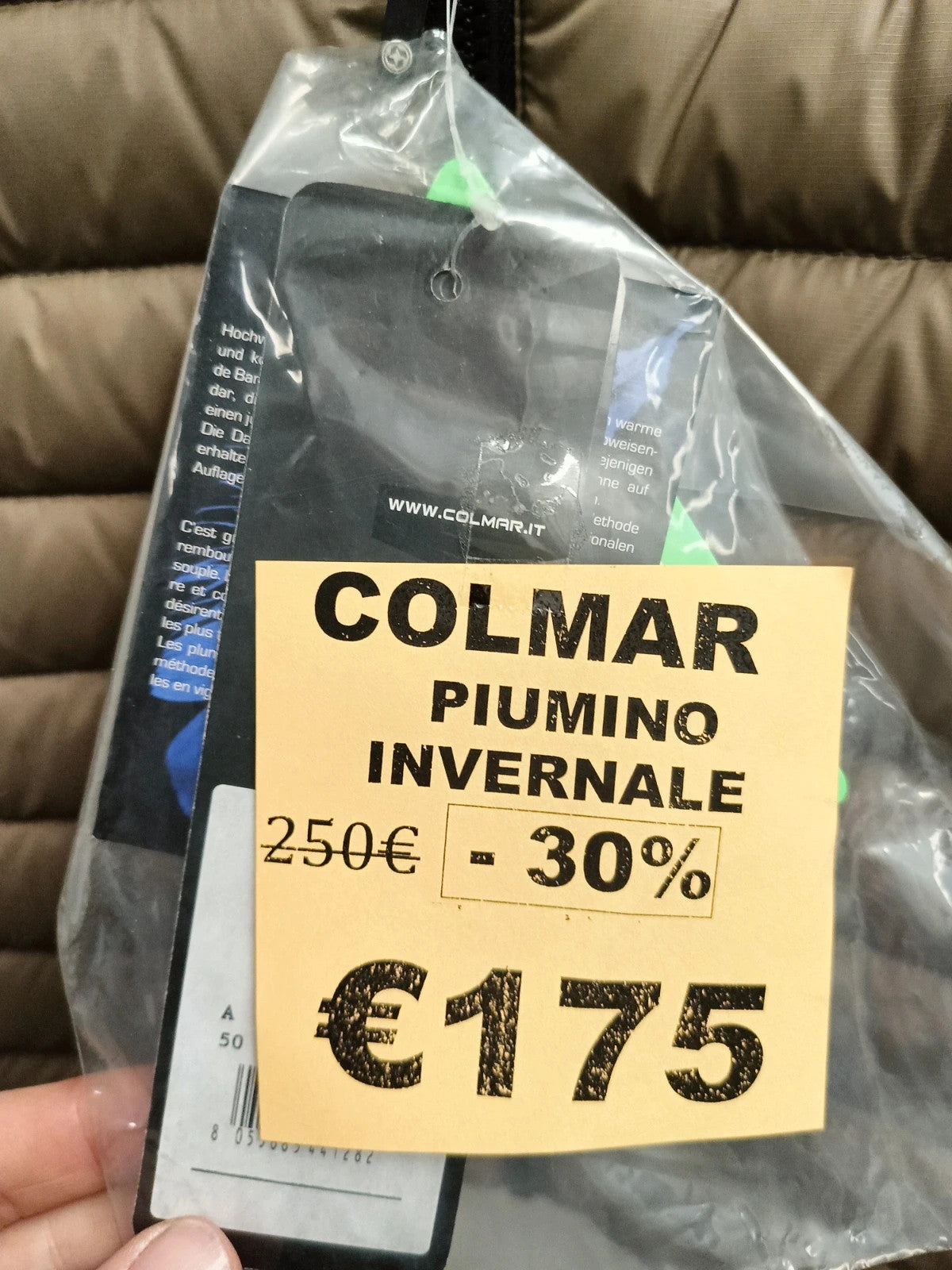 Colmar Piumino invernale uomo tg 50
