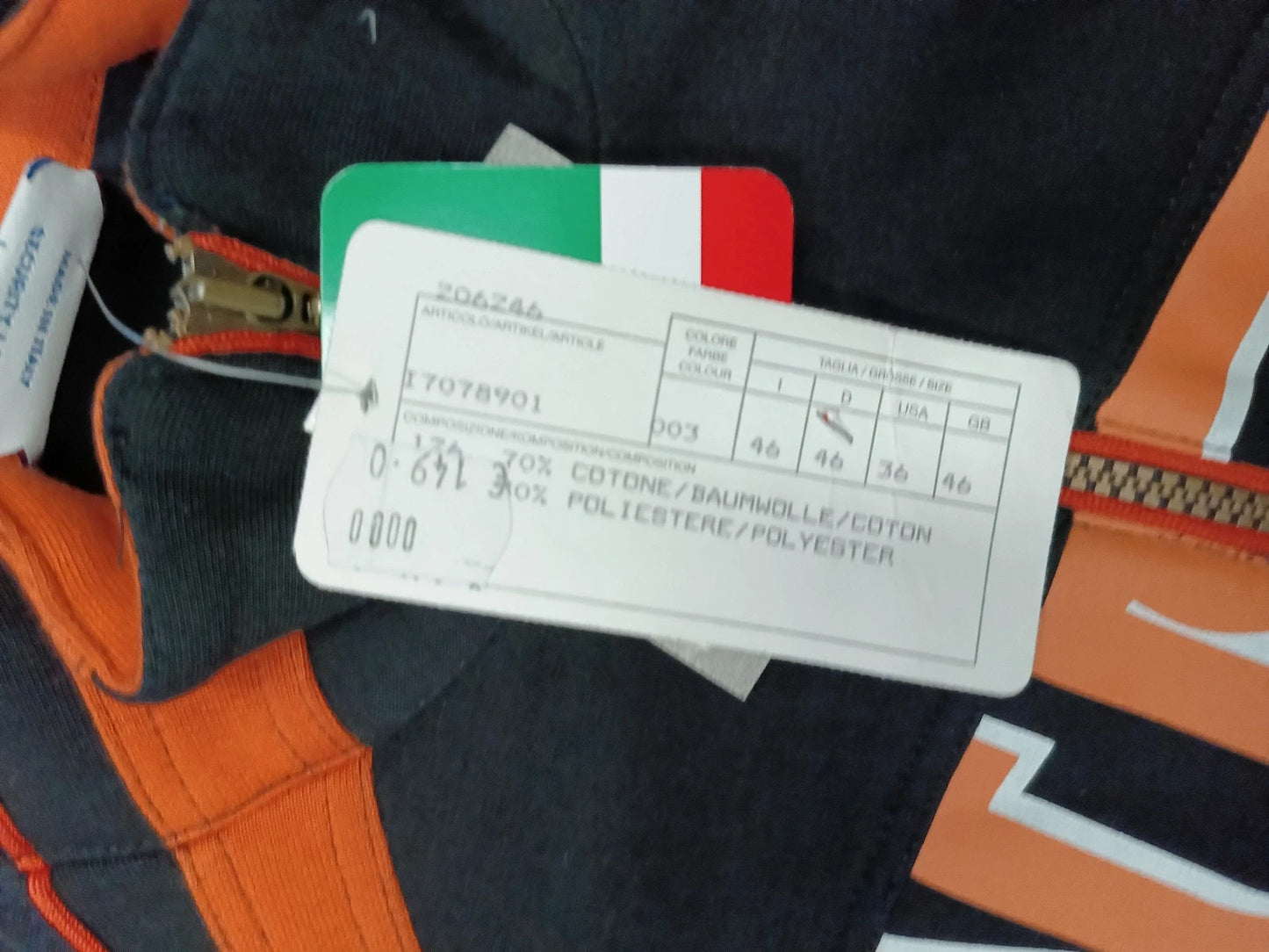Australian Felpa cotone pesante uomo tg 46 / S