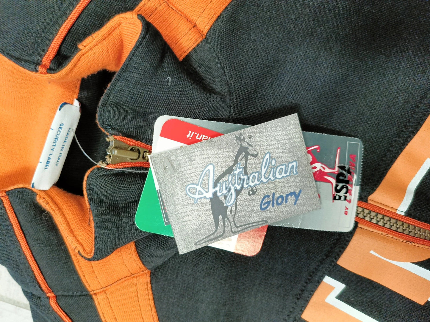 Australian Felpa cotone pesante uomo tg 46 / S