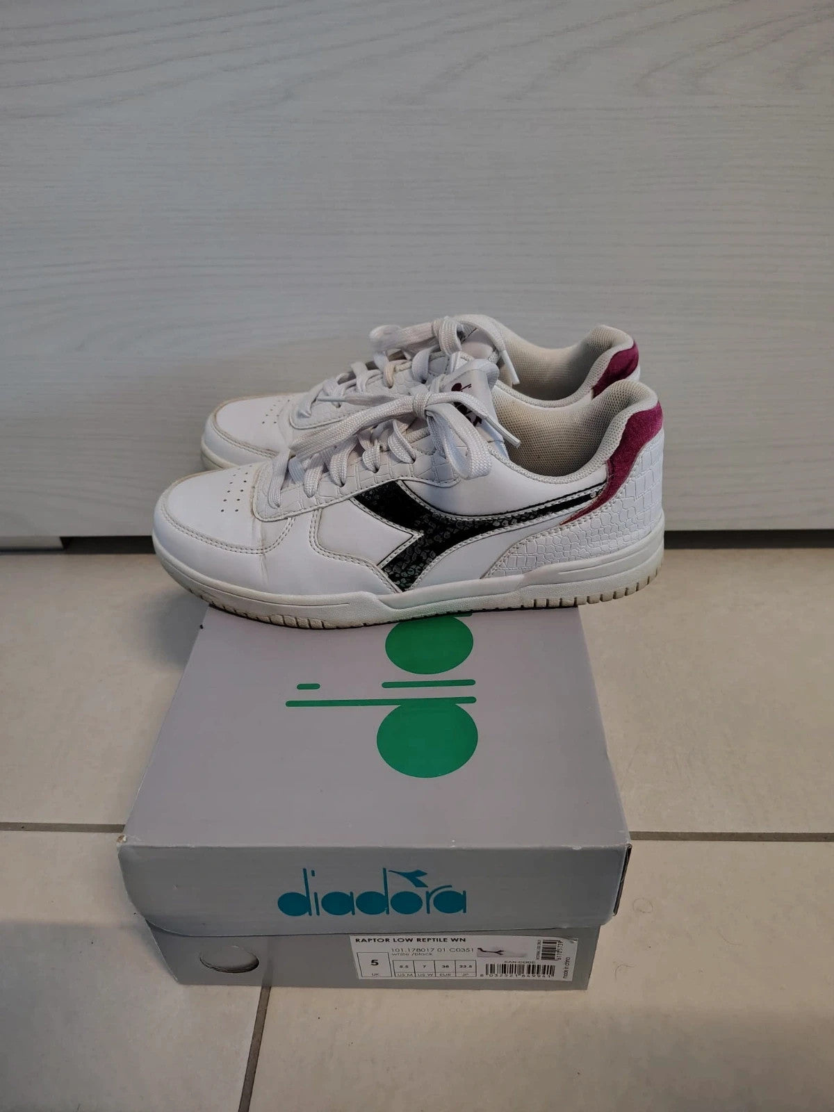 Diadora scarpe donna sneaker bianca n 38