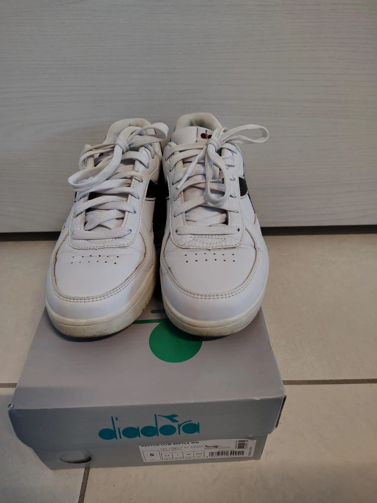 Diadora scarpe donna sneaker bianca n 38