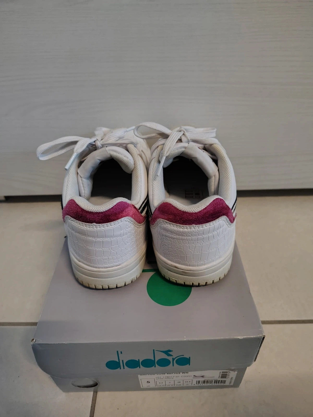 Diadora scarpe donna sneaker bianca n 38
