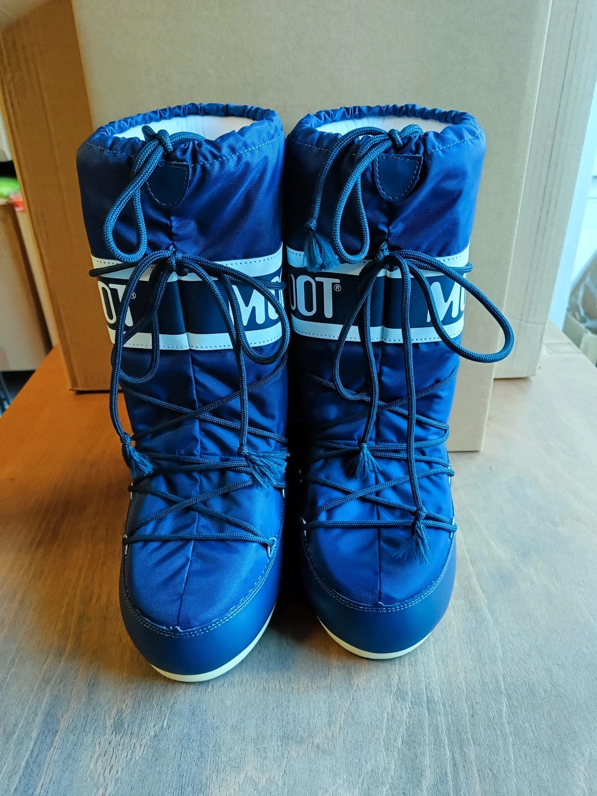 Moon Boot originale unisex blu n 35 / 38
