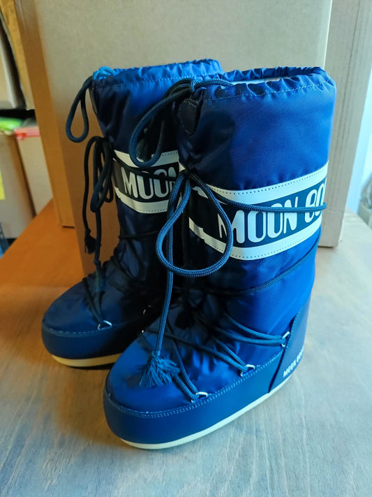 Moon Boot originale unisex blu n 35 / 38