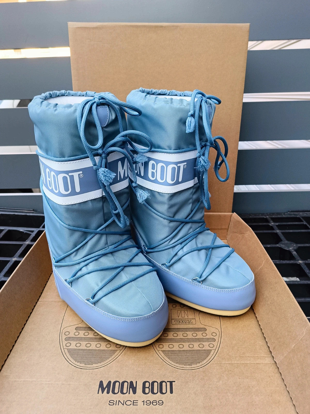 Moon boot originale unisex grey n 35 / 38