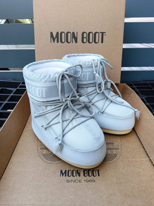 Moon boot originale silver unisex n  39 / 41