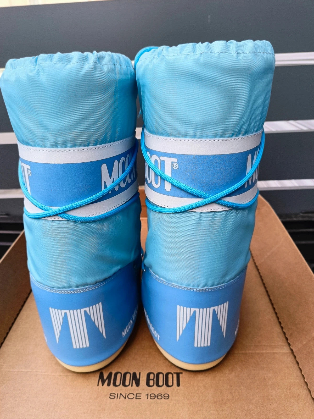 Moon boot originale azzurro unisex 35/38