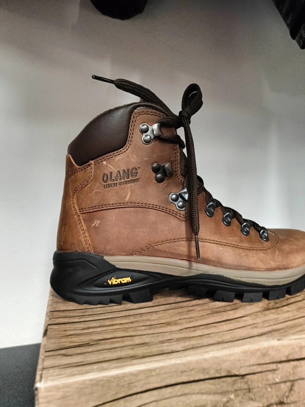 Olang scarponcini trekking uomo pelle impermeabili n 40