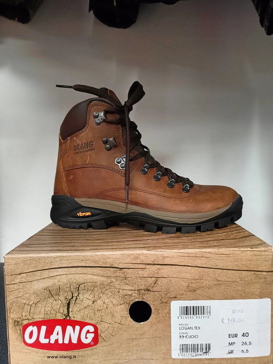 Olang scarponcini trekking uomo pelle impermeabili n 40