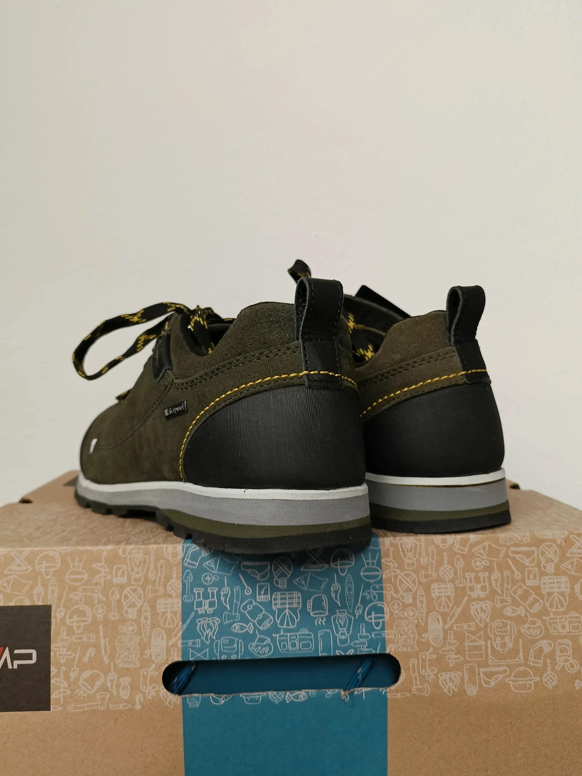 CMP scarpa trekking Vibram pelle n 41