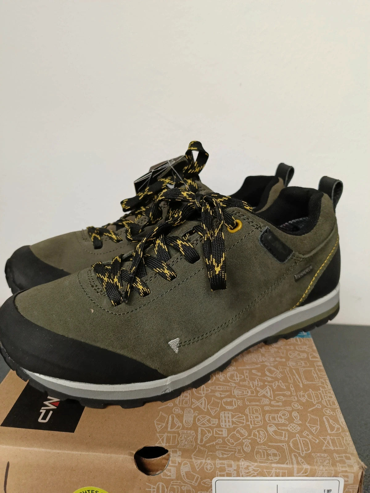 CMP scarpa trekking Vibram pelle n 41