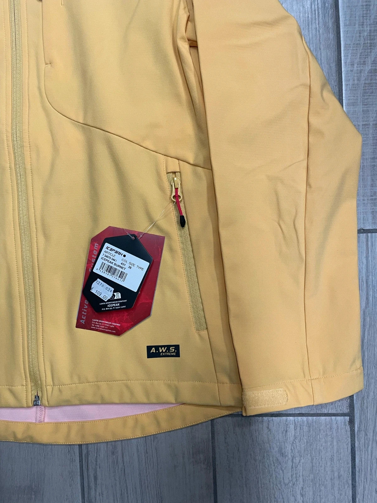 Icepeak Softshell impermeabile traspirante antivento donna tg S