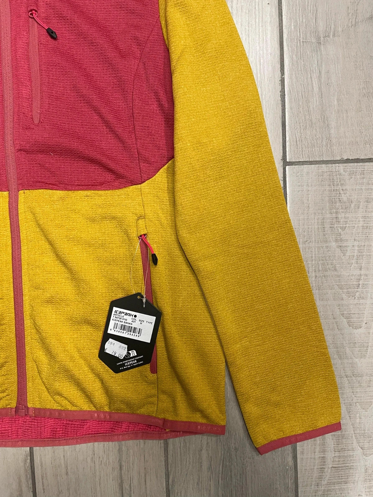 Icepeak Midlayer montagna trekking Donna tg DE38 / IT44 / S
