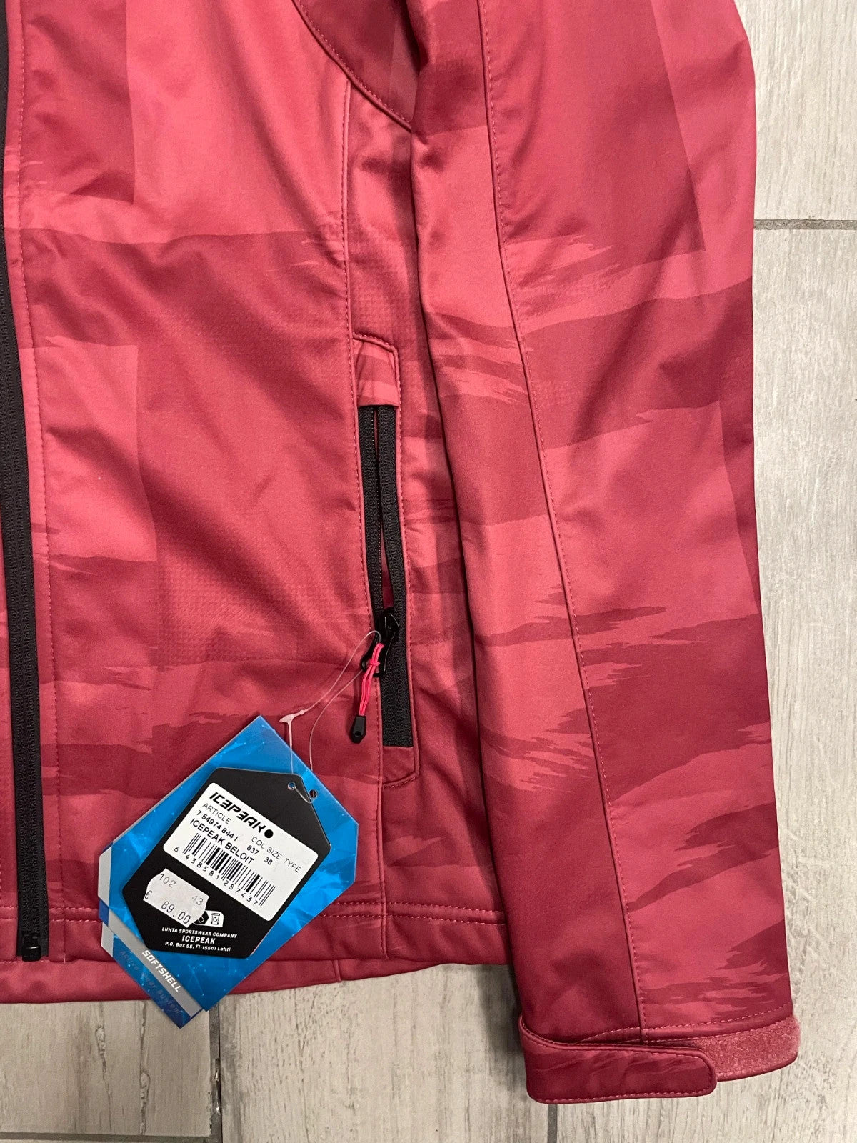 Icepeack giacchino Softshell impermeabile traspirante donna tg DE38 / IT44 / S