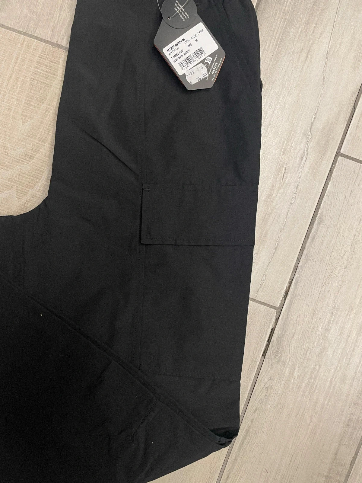 Icepeak pantaloni leggeri trekking donna tg DE38 / IT44/ S