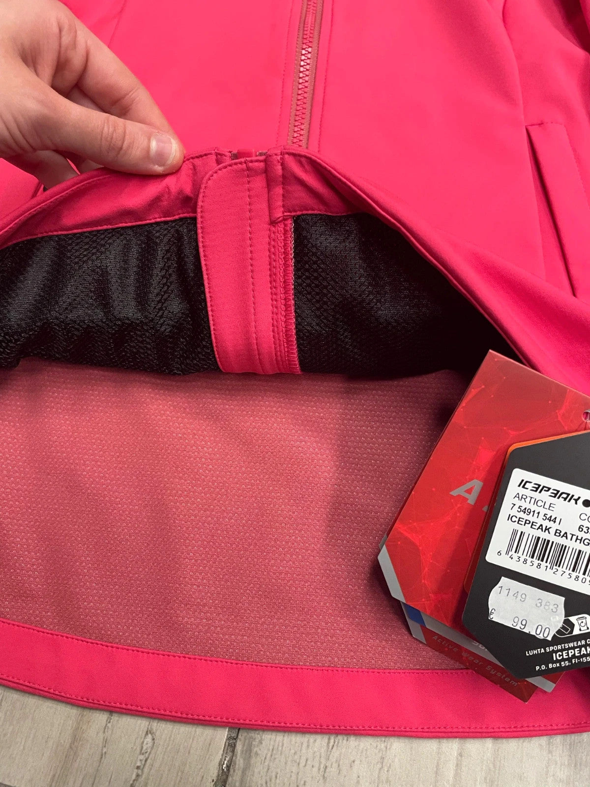 Icepeak Softshell impermeabile Donna DE38/ IT44 / S