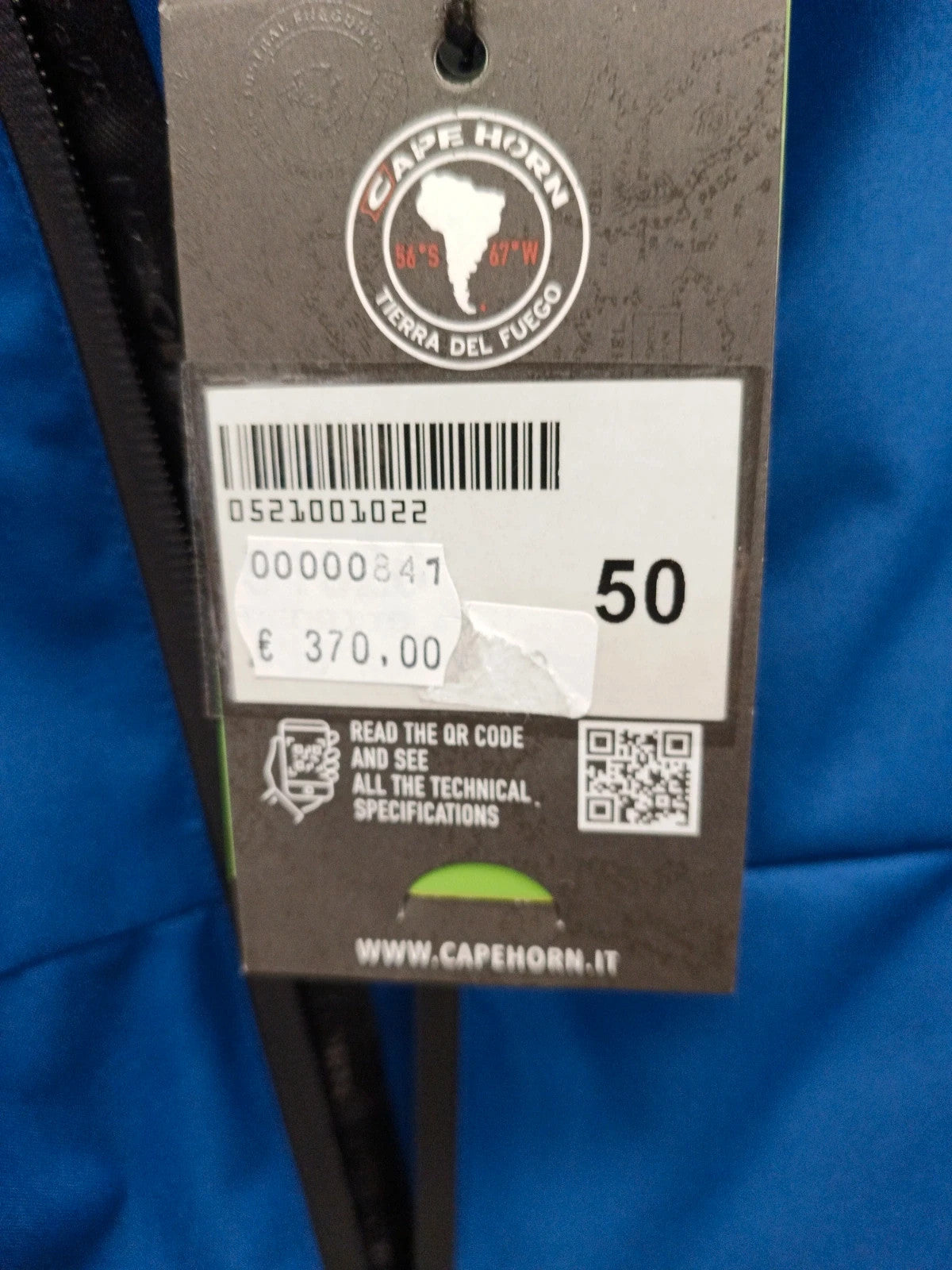 Cape Horn giacca piumino uomo tg 50