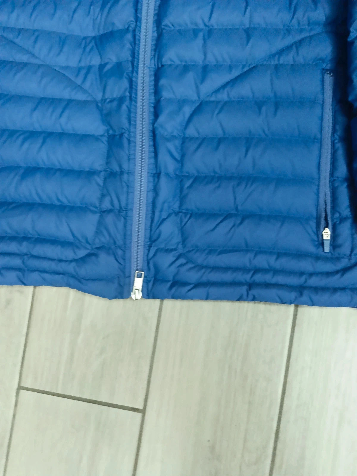 Lacoste piumino mezza stagione piuma tg M