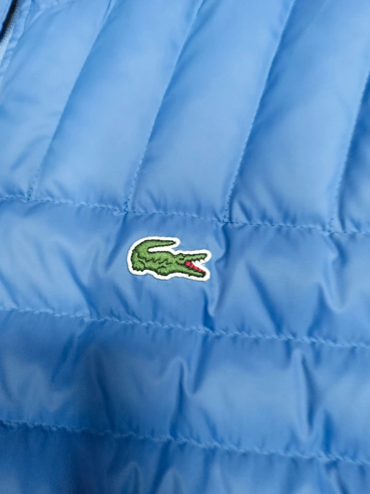 Lacoste piumino mezza stagione piuma tg M