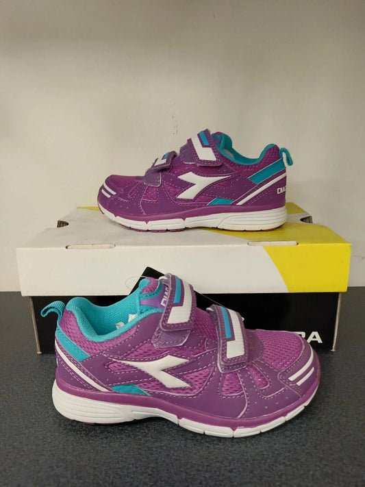 Diadora scarpe ginnastica bambina junior nuove strappi n 28