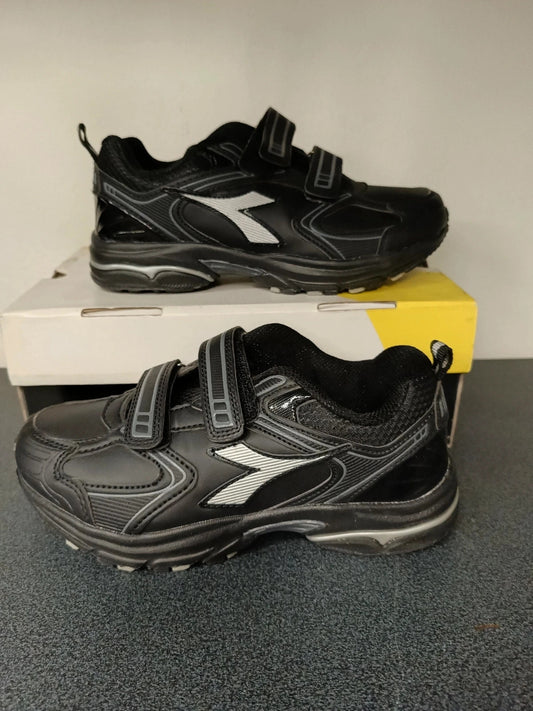 Diadora scarpe sneakers nere strappi n 33