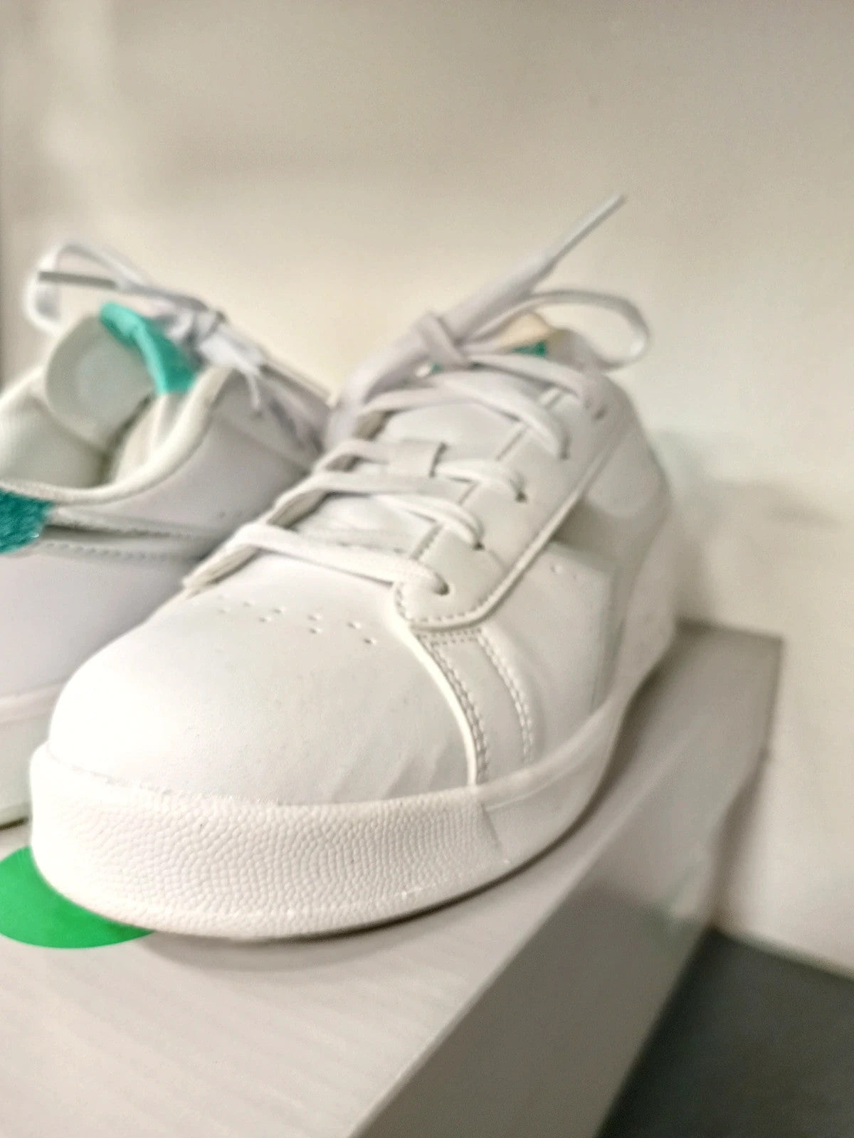 Diadora sneakers bianche lacci bambina junior n 36