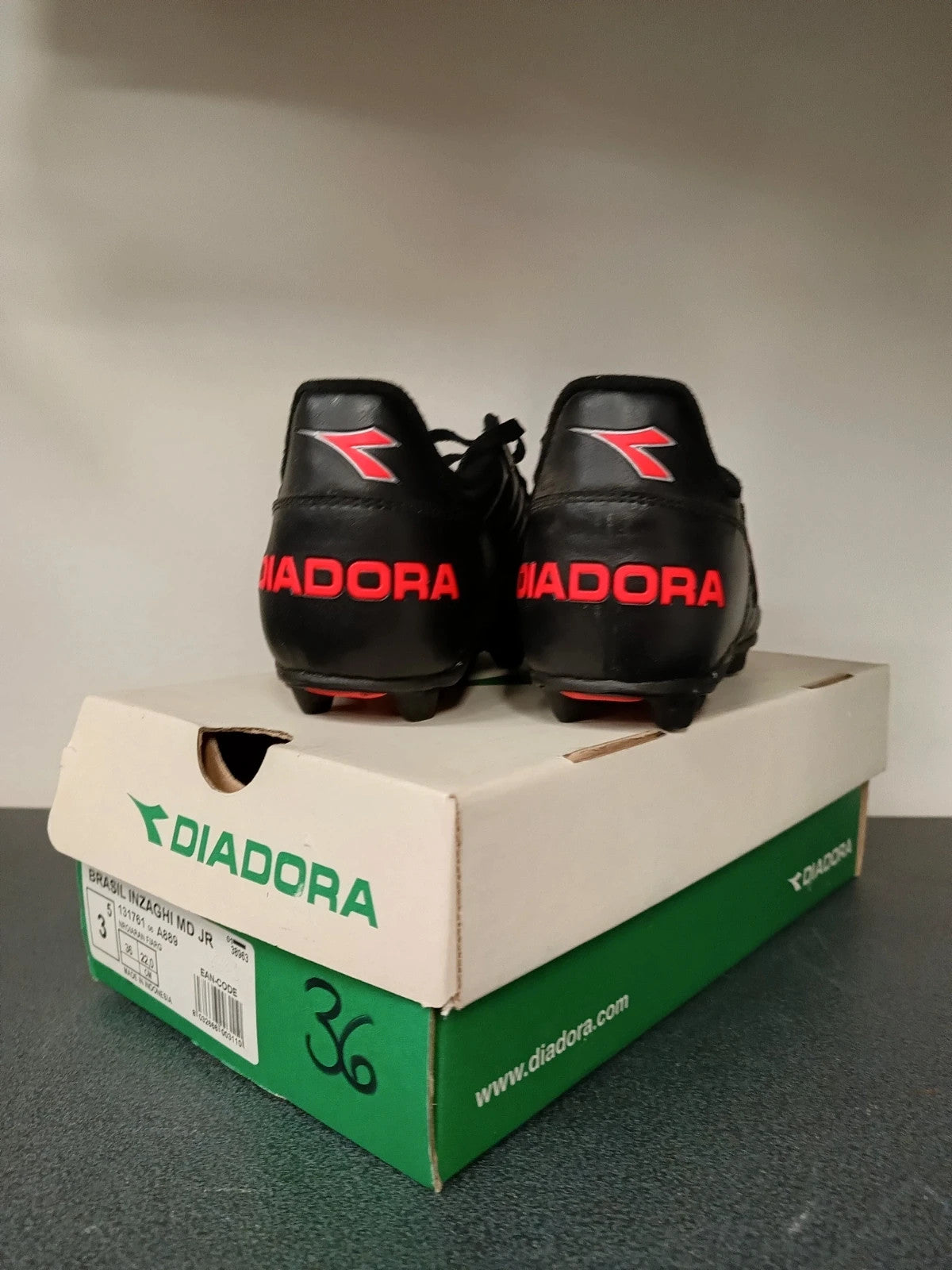 Diadora Scarpa calcio ragazzo jr n 36