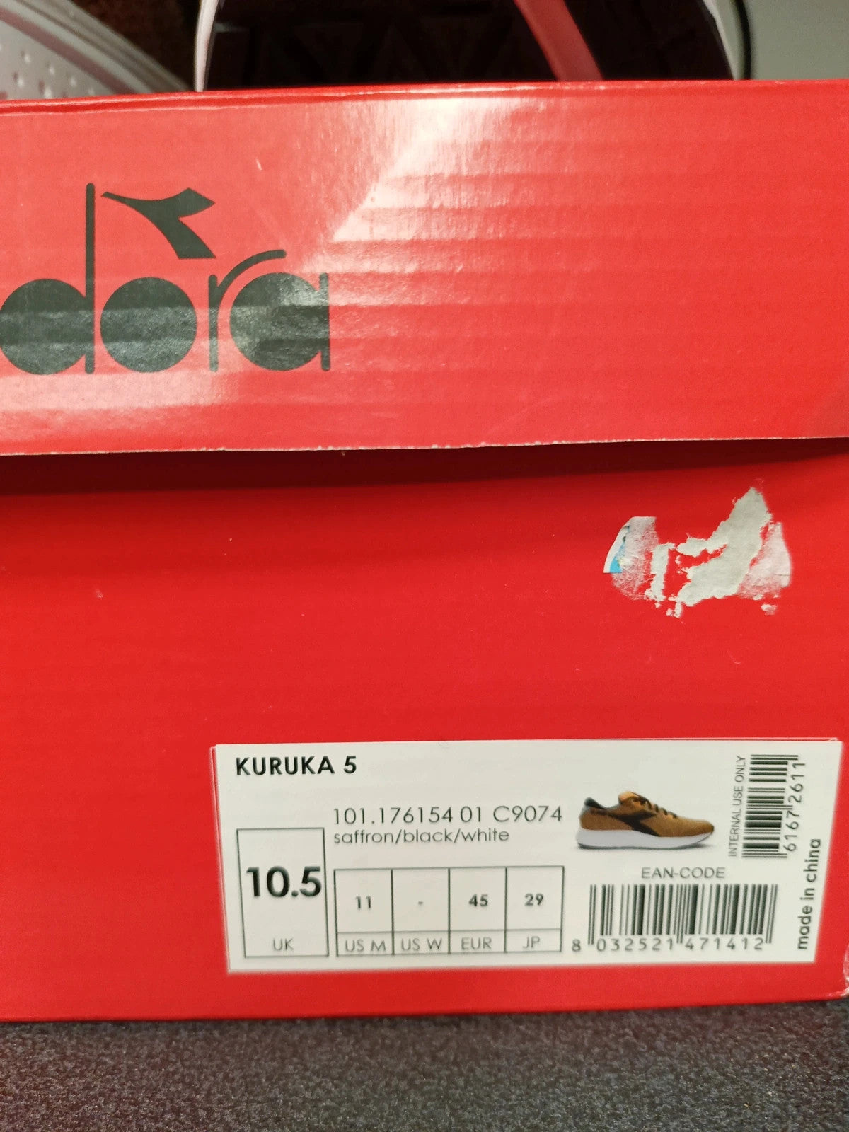 Diadora scarpe ginnastica corsa n 45