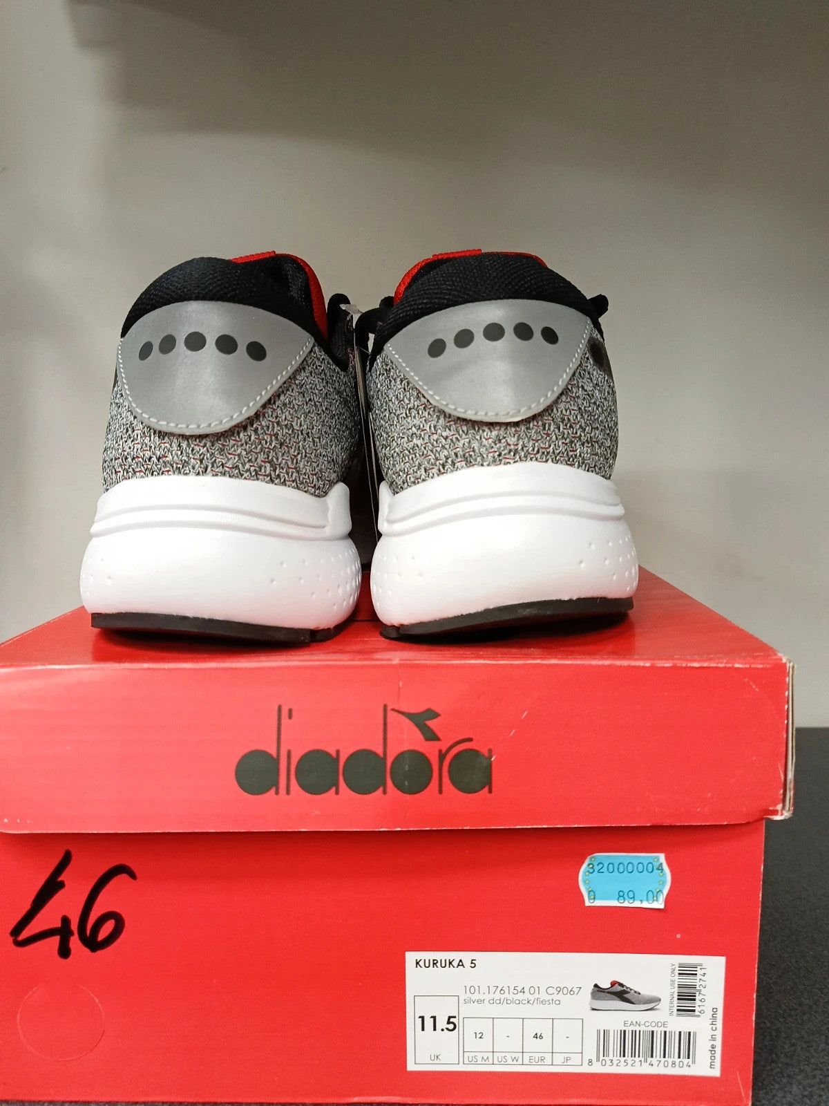 Diadora scarpe ginnastica uomo leggere corsa n 46