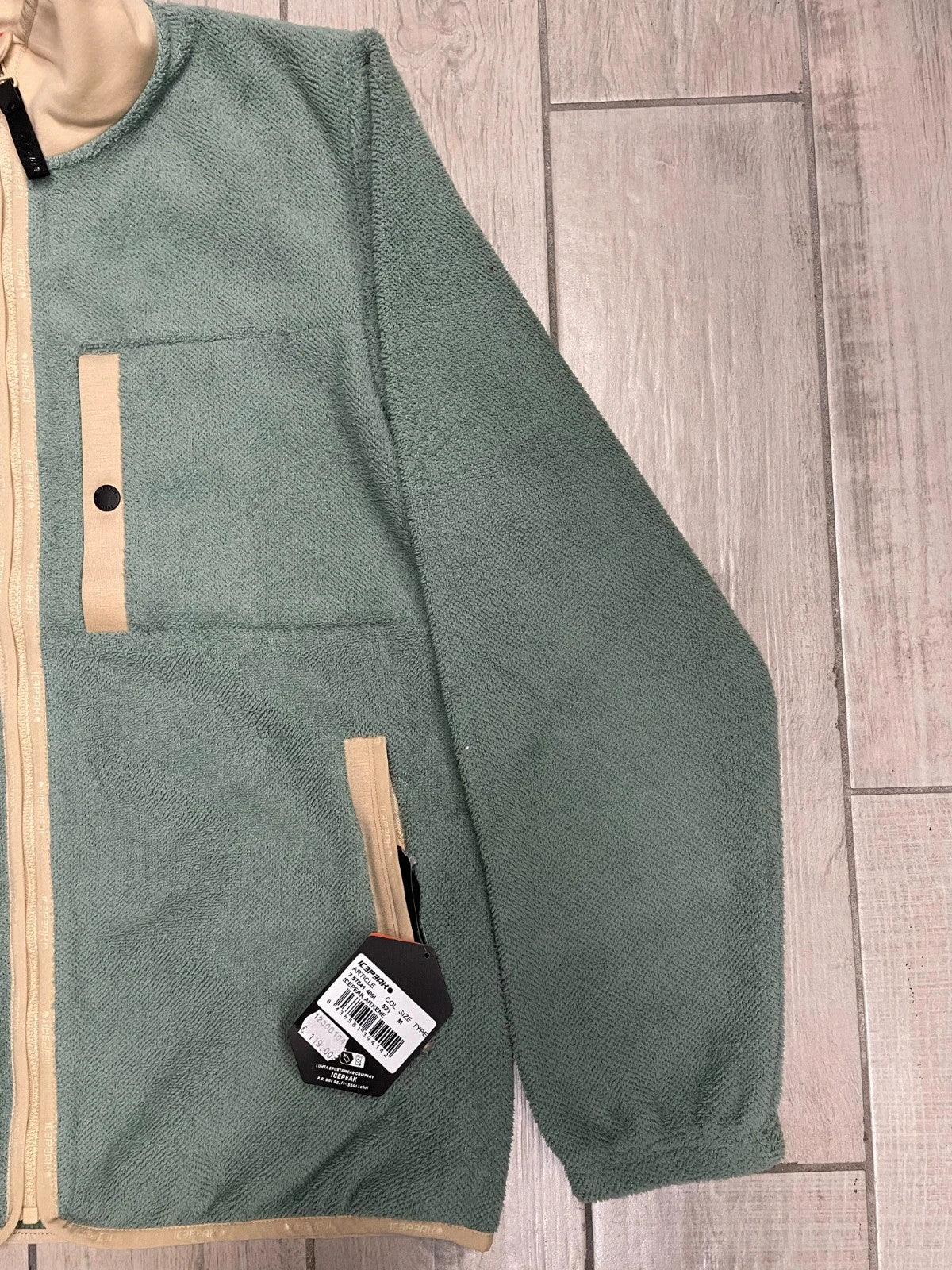 Icepeak Midlayer Pile leggero montagna uomo tg 50
