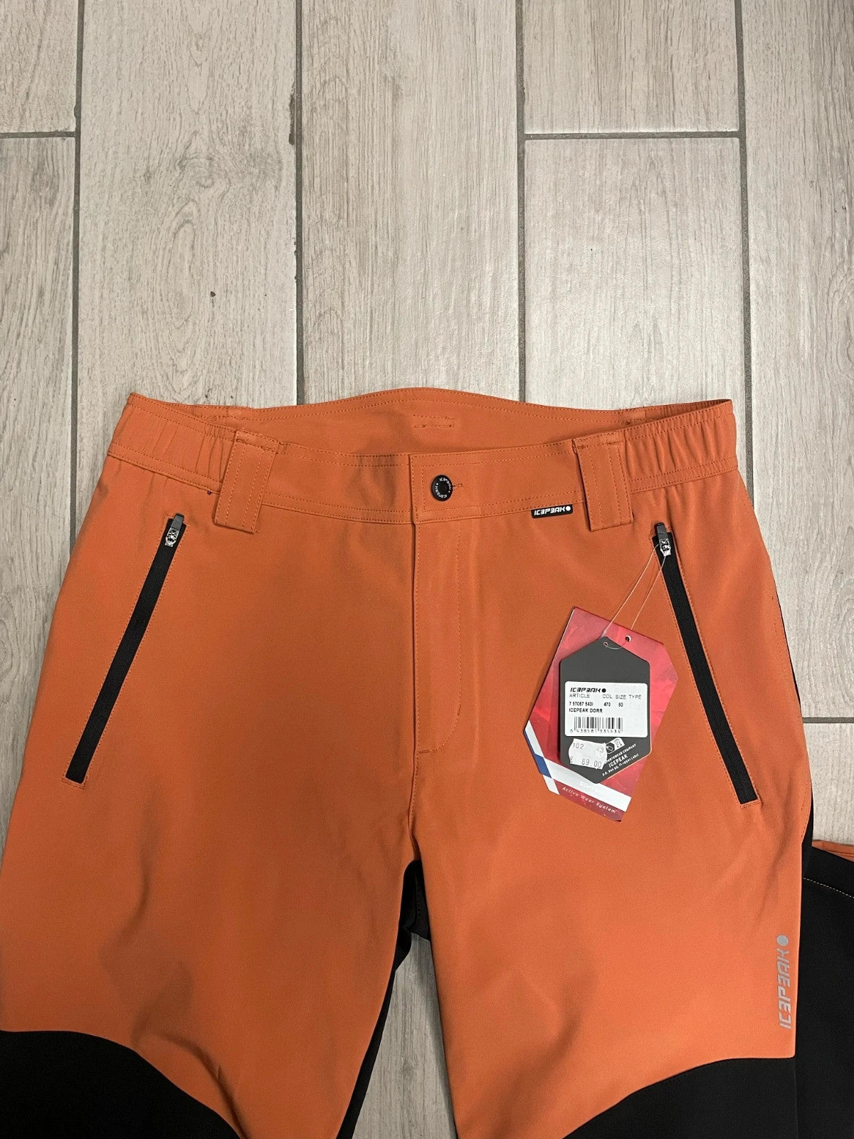 Icepeak pantaloni trekking montagna uomo tg 50