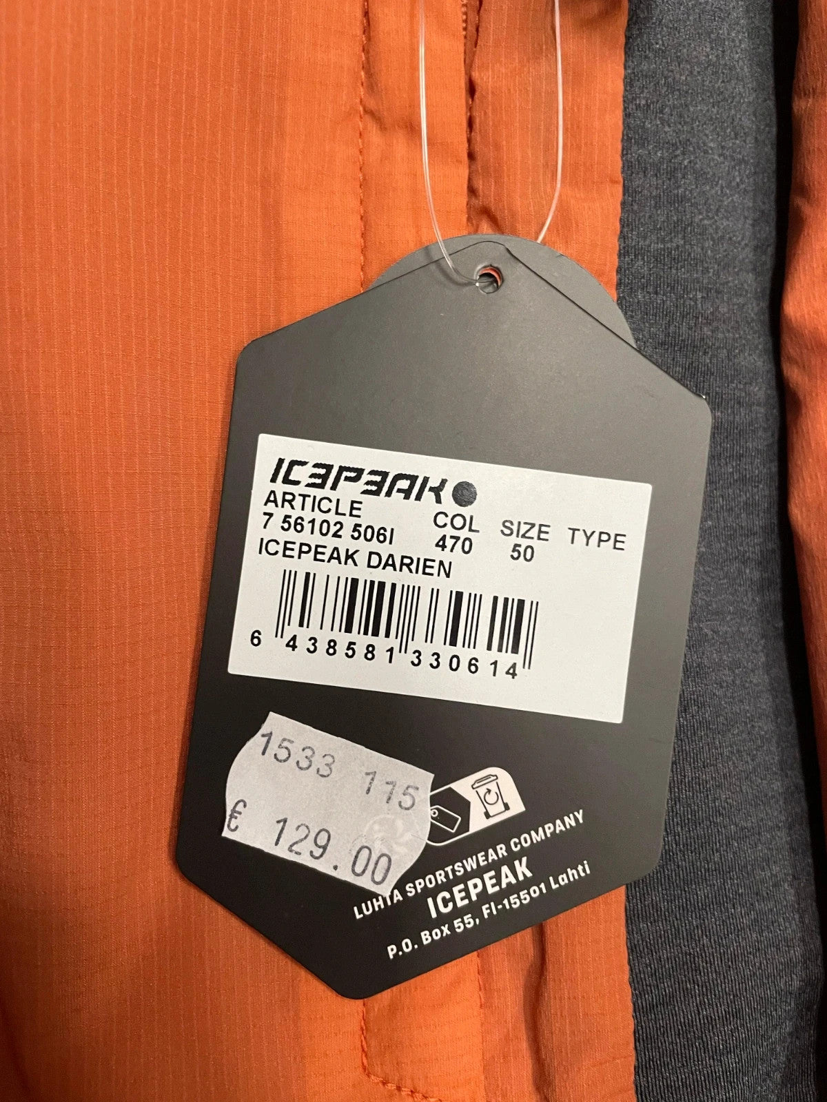 Icepeak Giacca Pile Uomo tg 50