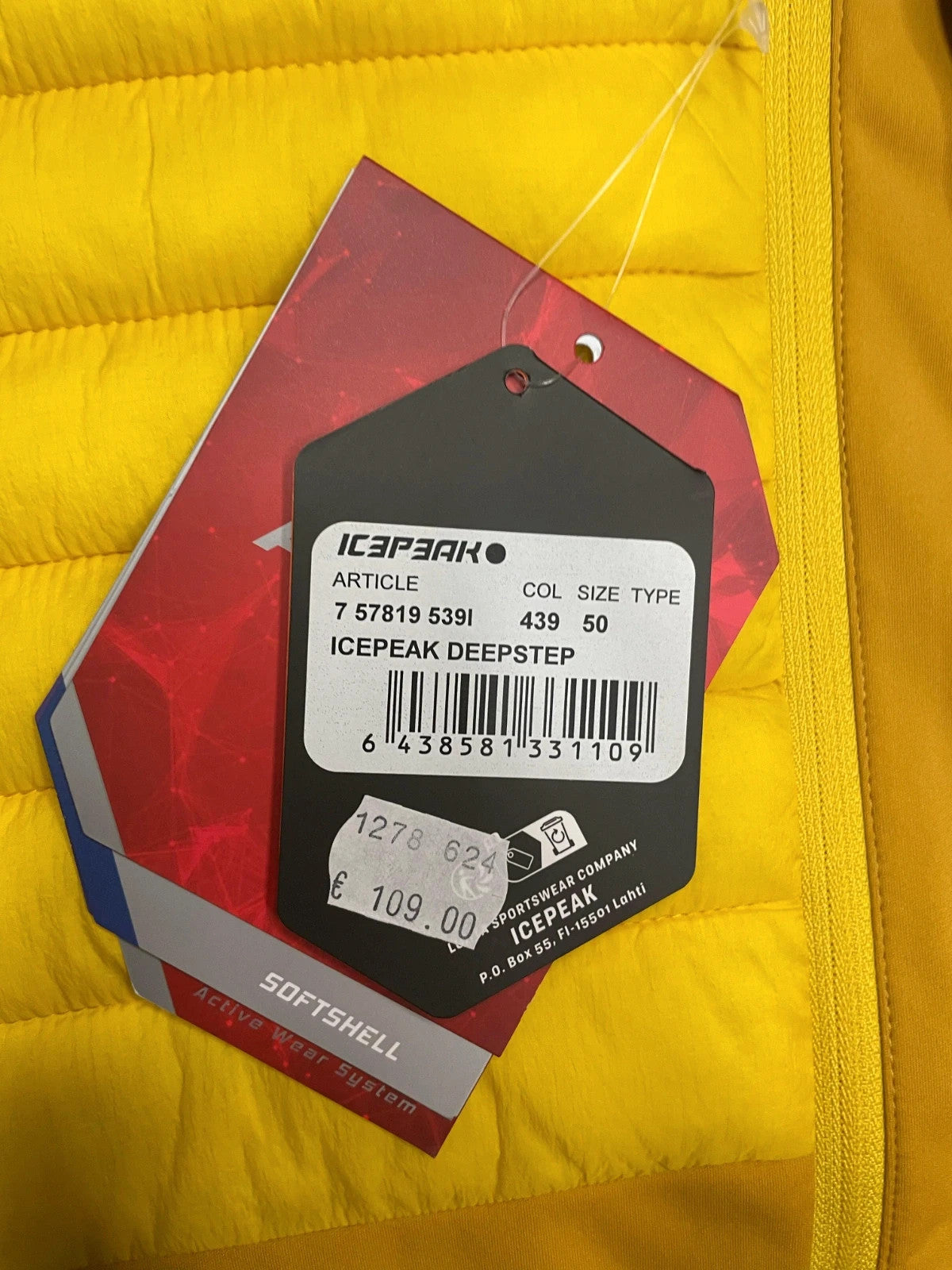 Icepeak giacca ibrida impermeabile traspirante uomo tg 50