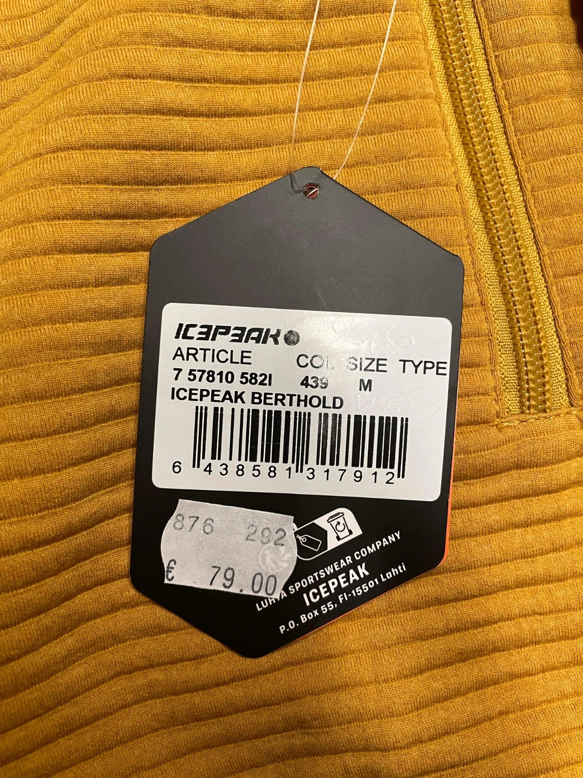 Icepeak Midlayer Trekking Montagna Uomo tg M