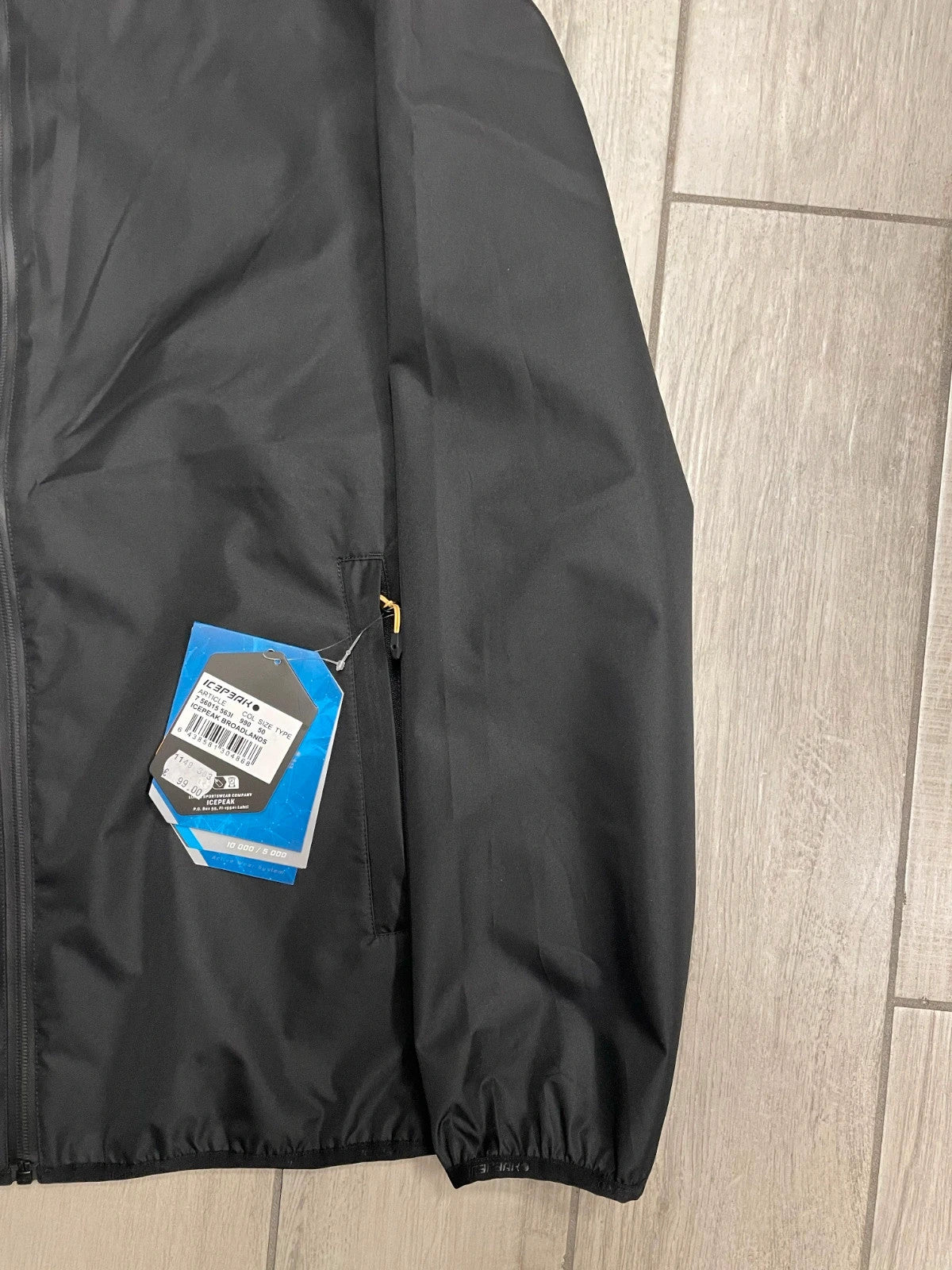 Icepeak Guscio leggero impermeabile estivo uomo tg 50