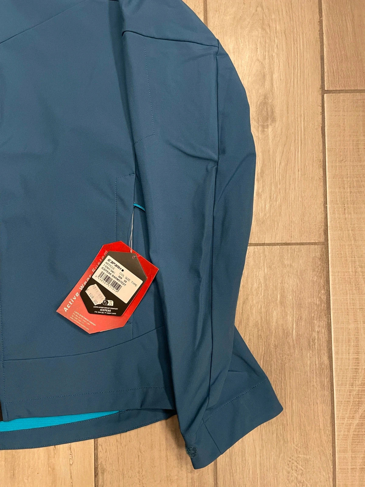 Icepeak Guscio impermeabile traspirante uomo tg 50