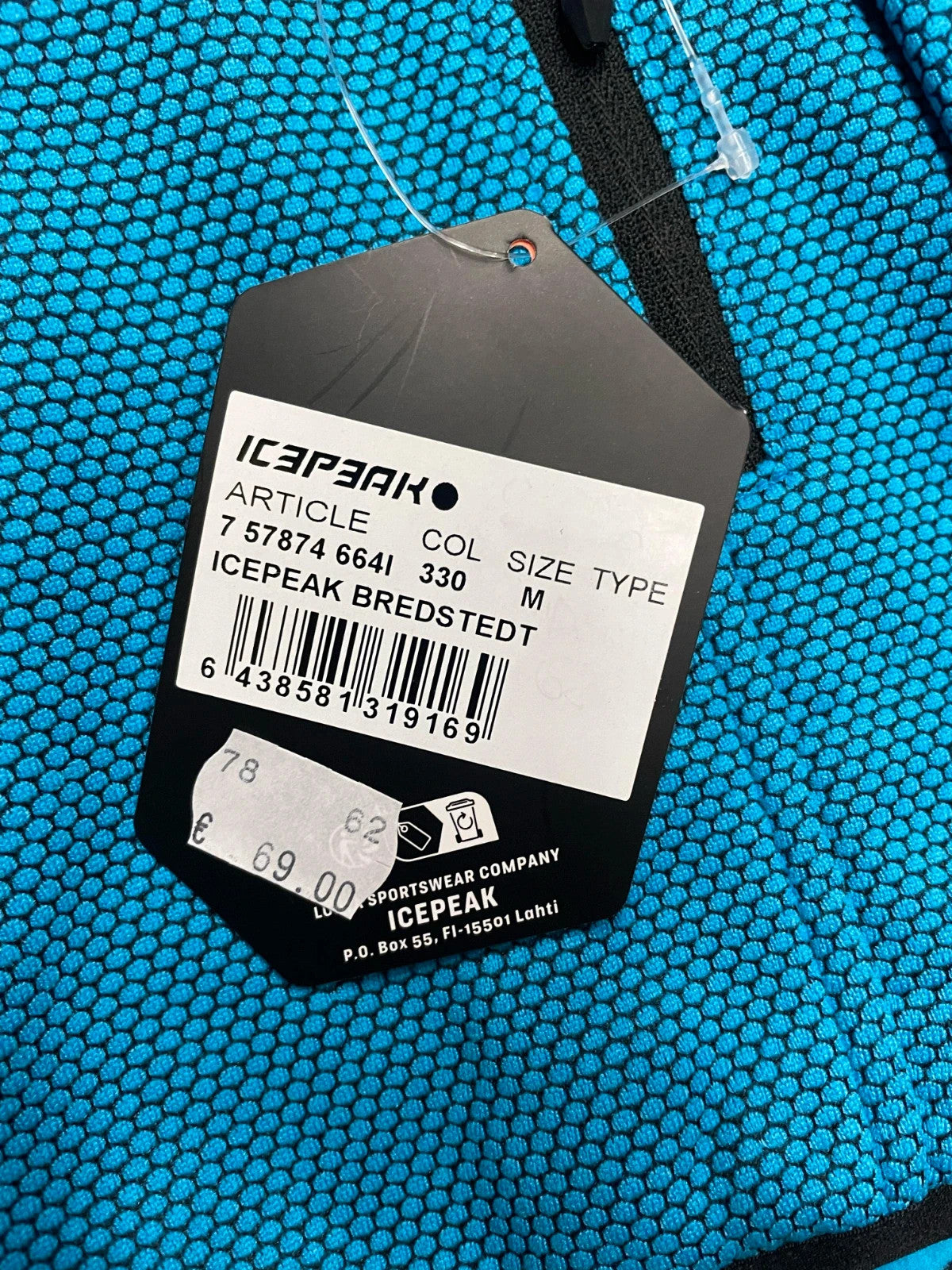 Icepeak Midlayer uomo traspirante tg M