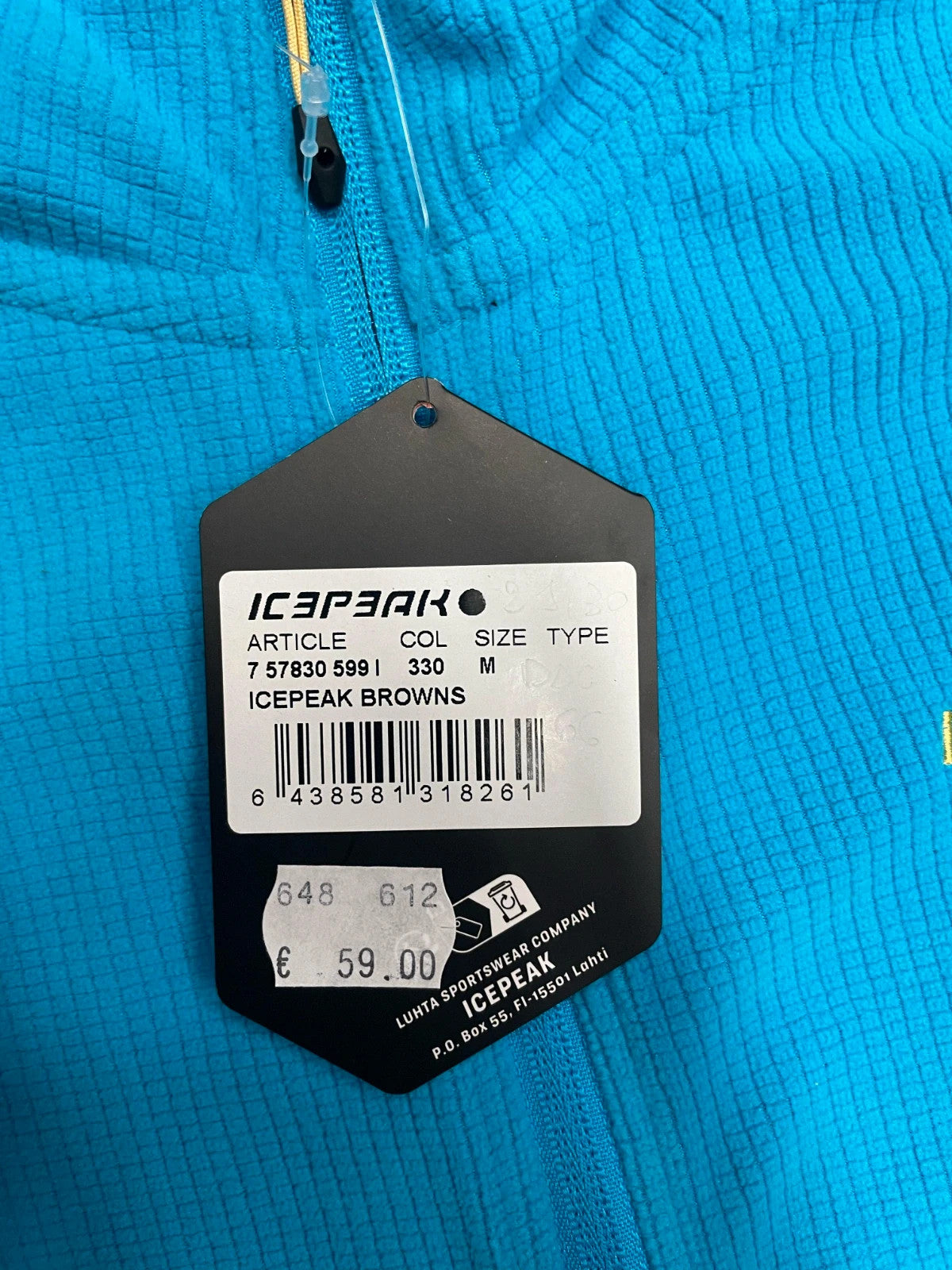 Icepeak micro pile leggero trekking tg 50
