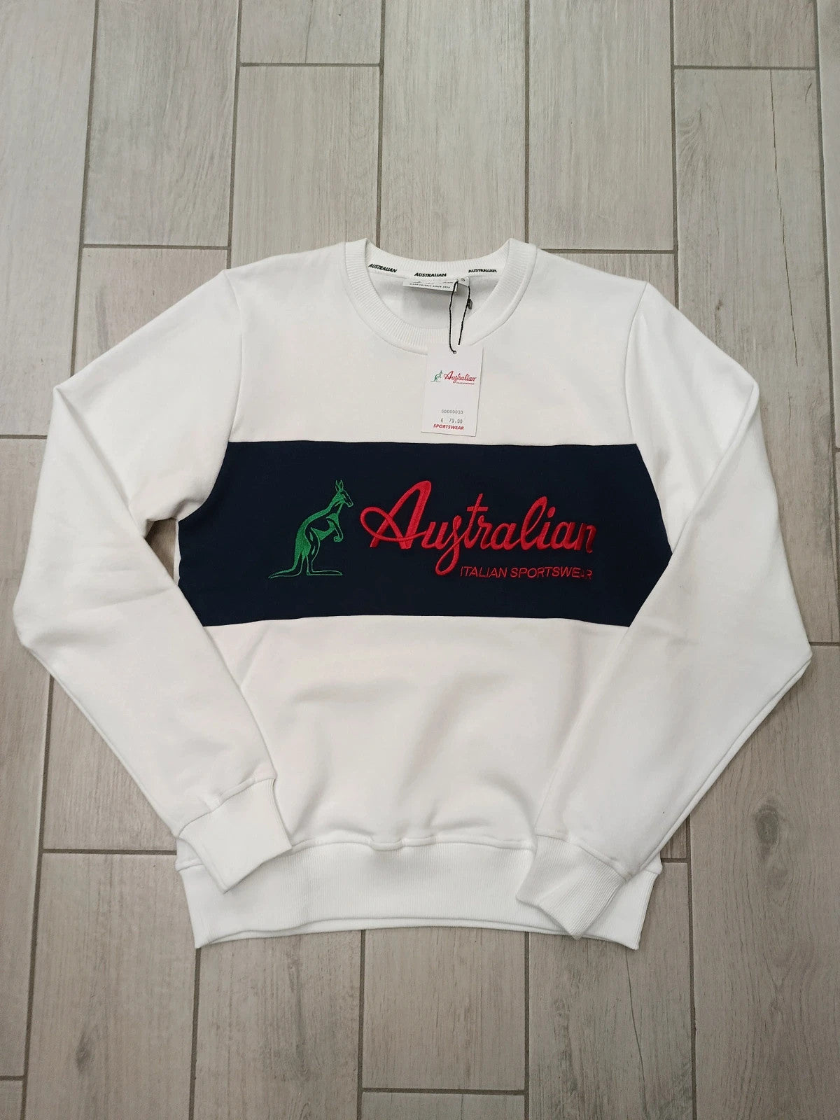 Australian Felpa cotone uomo tg S