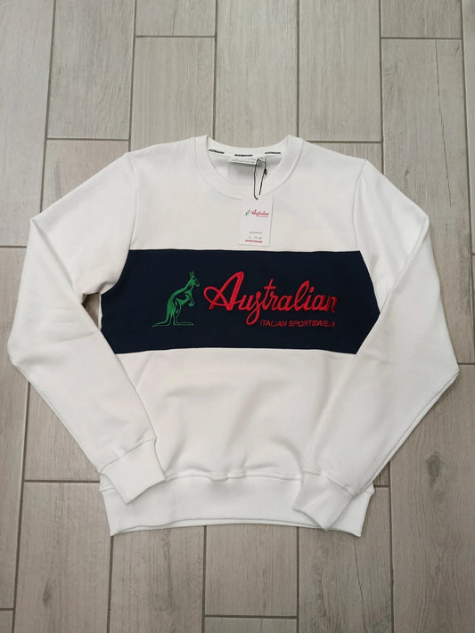Australian Felpa cotone uomo tg S