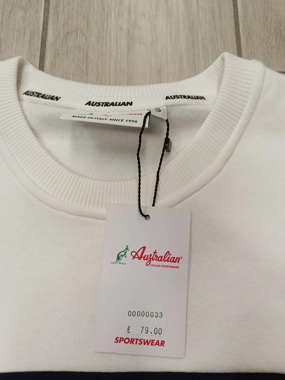 Australian Felpa cotone uomo tg S