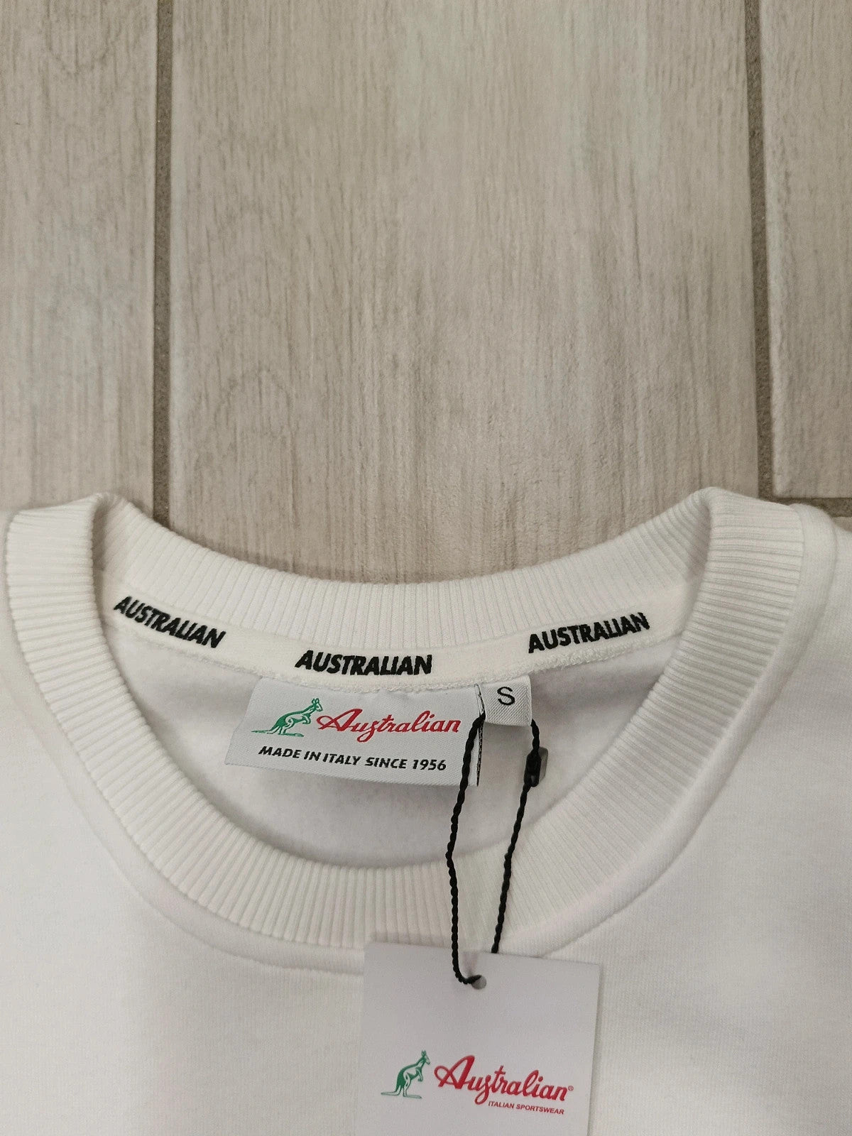 Australian Felpa cotone uomo tg S