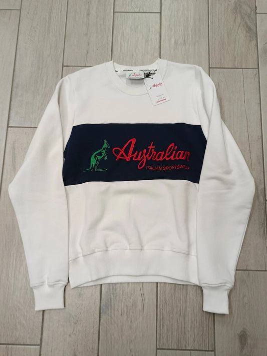 Australian Felpa cotone uomo tg XS