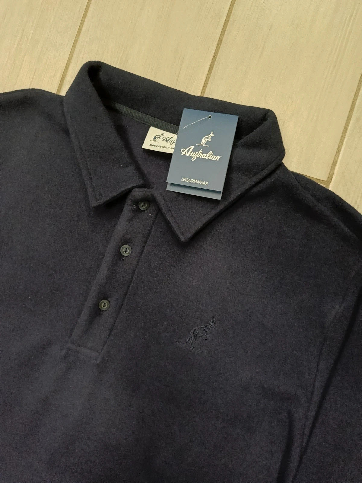 Australian Felpa Polo Pile uomo tg XL 52