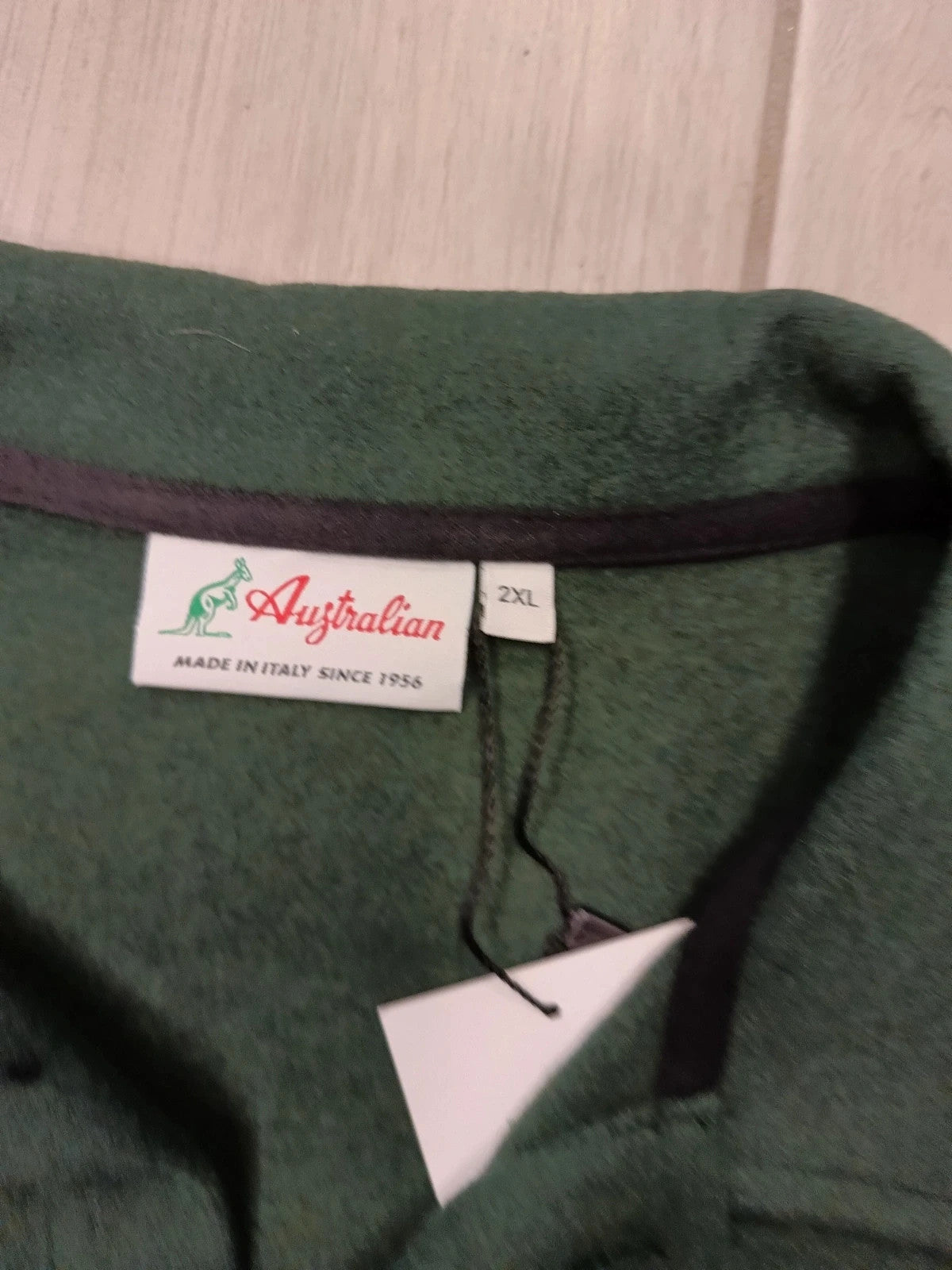 Australian Felpa Polo pile uomo tg 2xl