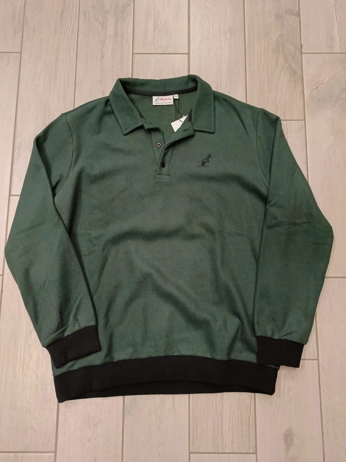 Australian Felpa Polo pile uomo tg 2xl