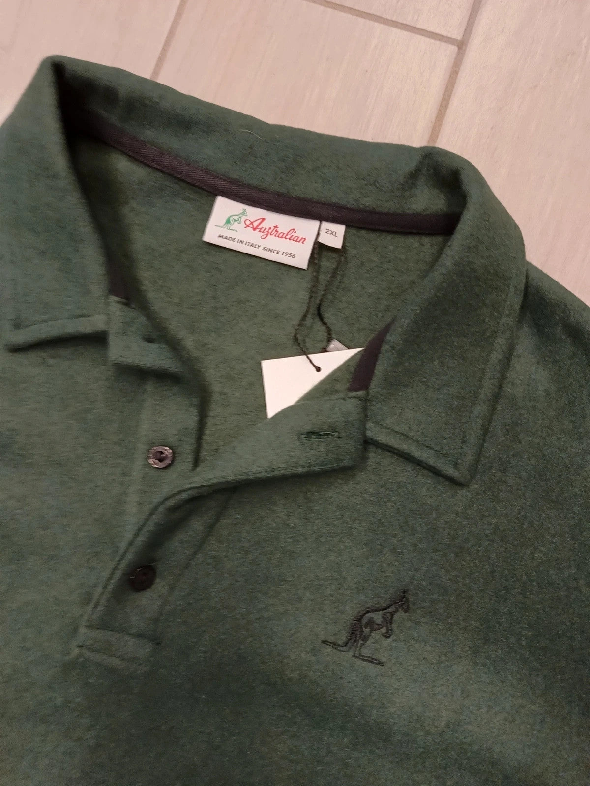 Australian Felpa Polo pile uomo tg 2xl