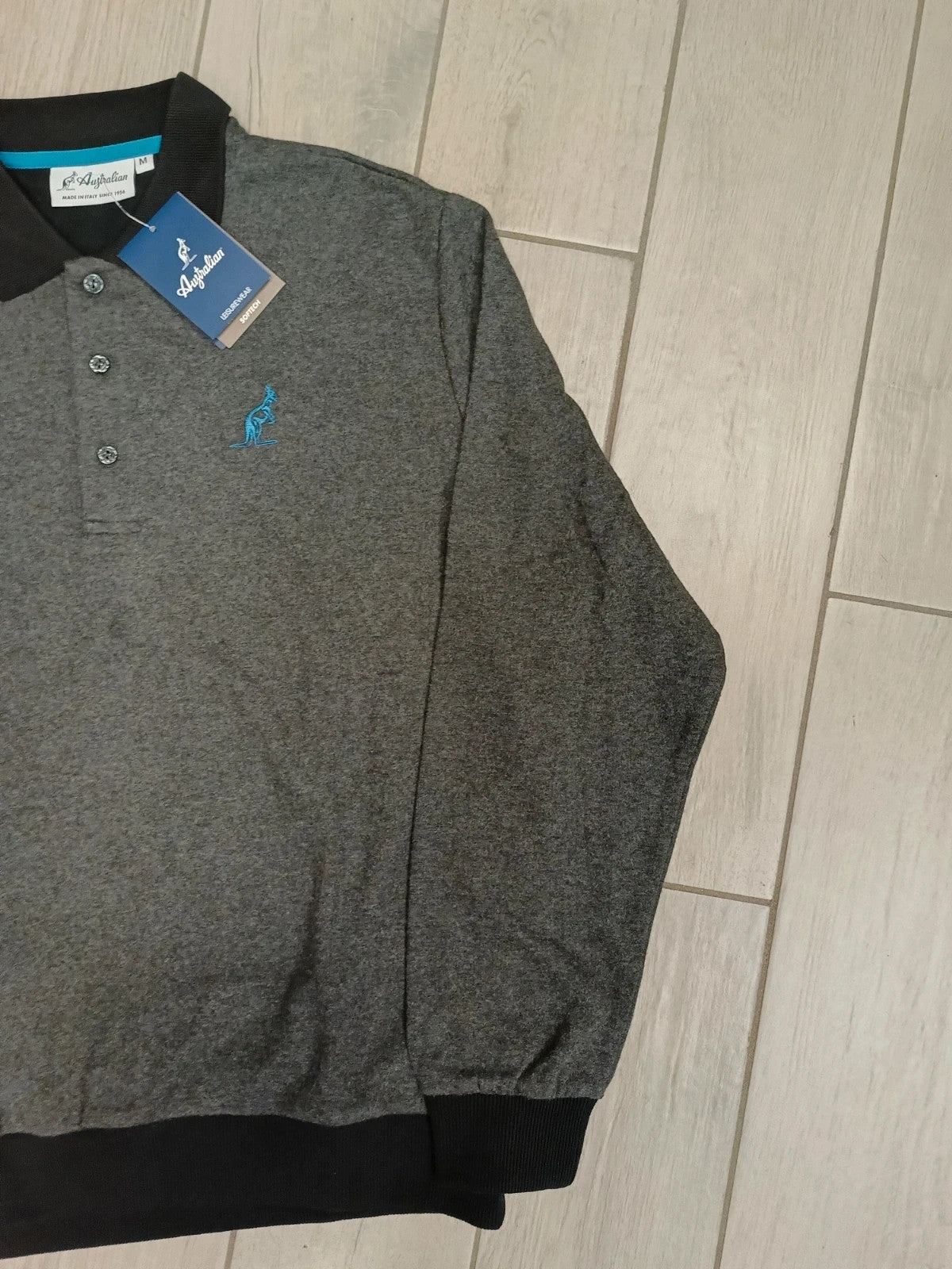 Australian Polo Felpa pile uomo tg M 48