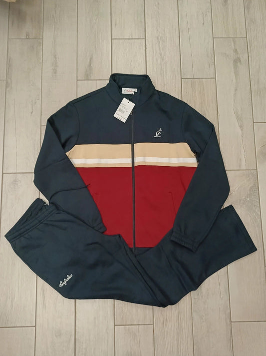 Australian tuta felpa pantaloni uomo tg 2XL